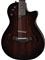 Taylor T5z Classic Rosewood Electric Acoustic Guitar with Aerocase Body Angled View